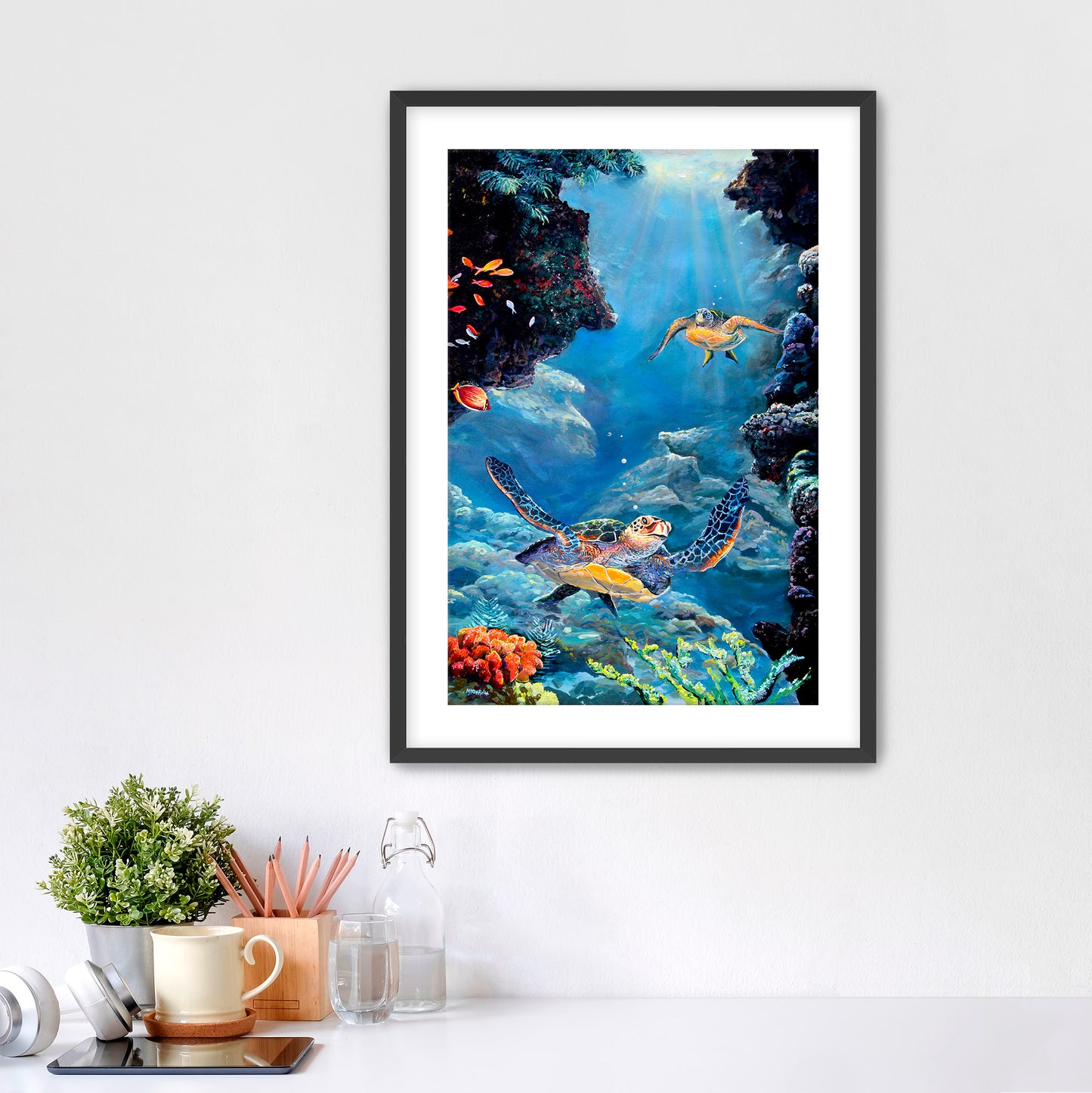 Underwater World of Wonder - Giclée on Paper