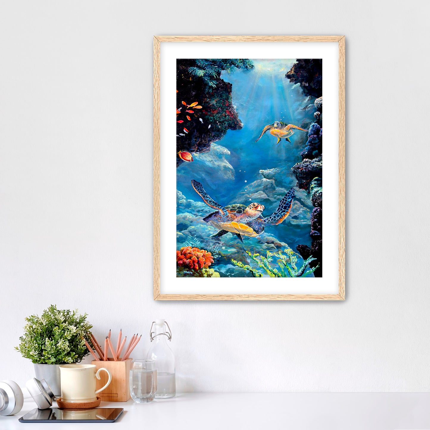 Underwater World of Wonder - Giclée on Paper