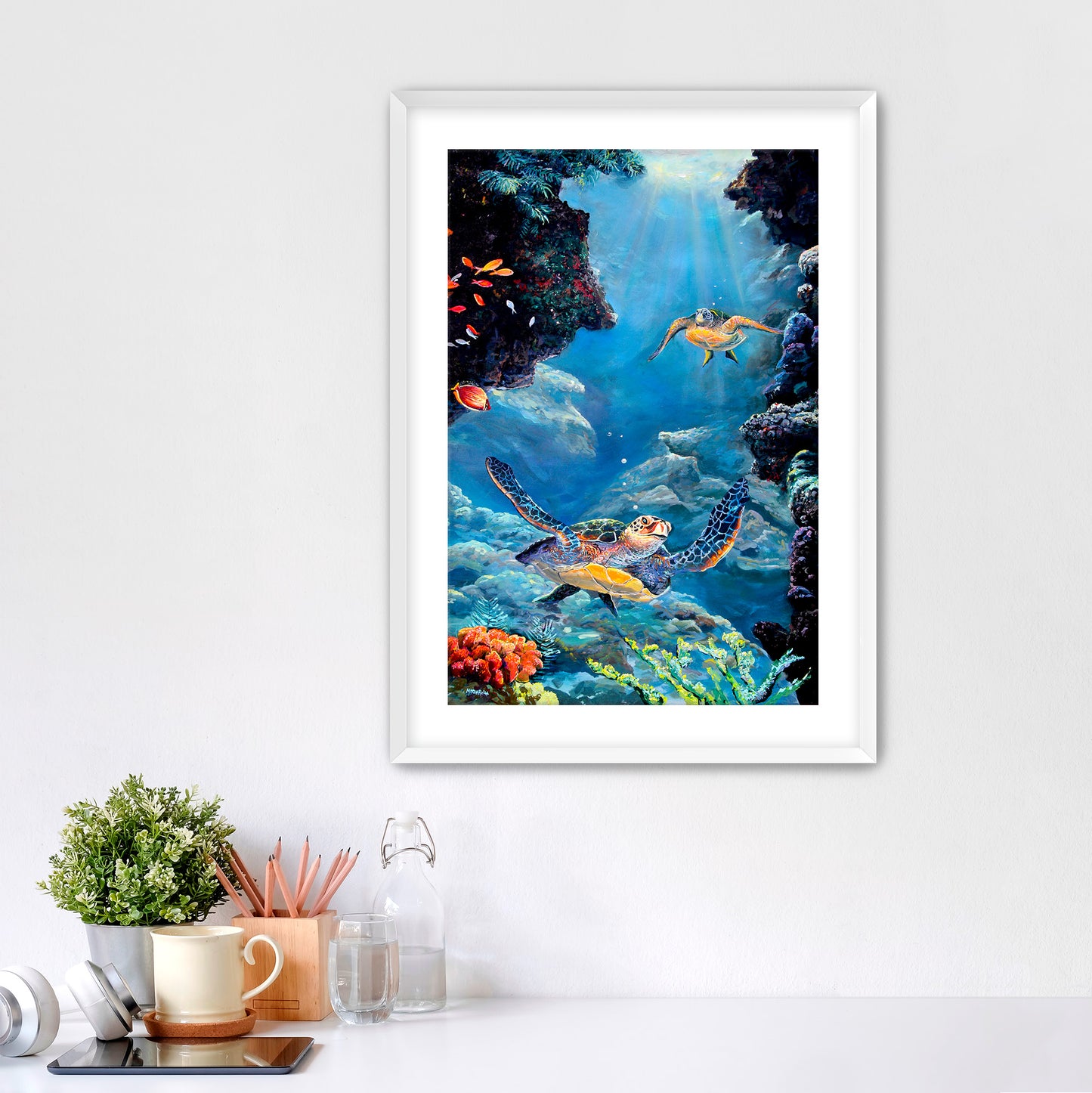 Underwater World of Wonder - Giclée on Paper