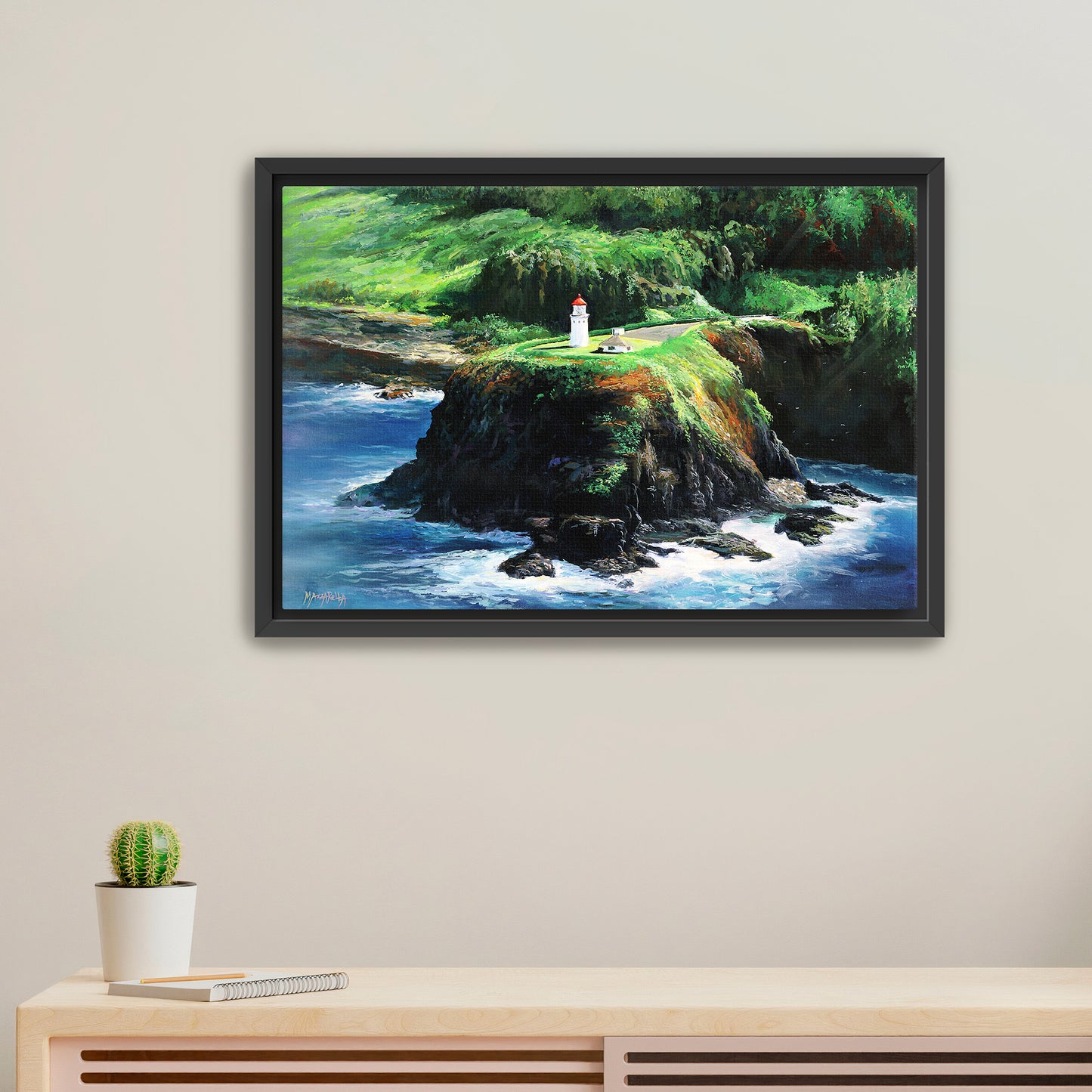 Kilauea Lighthouse - Giclée on Canvas