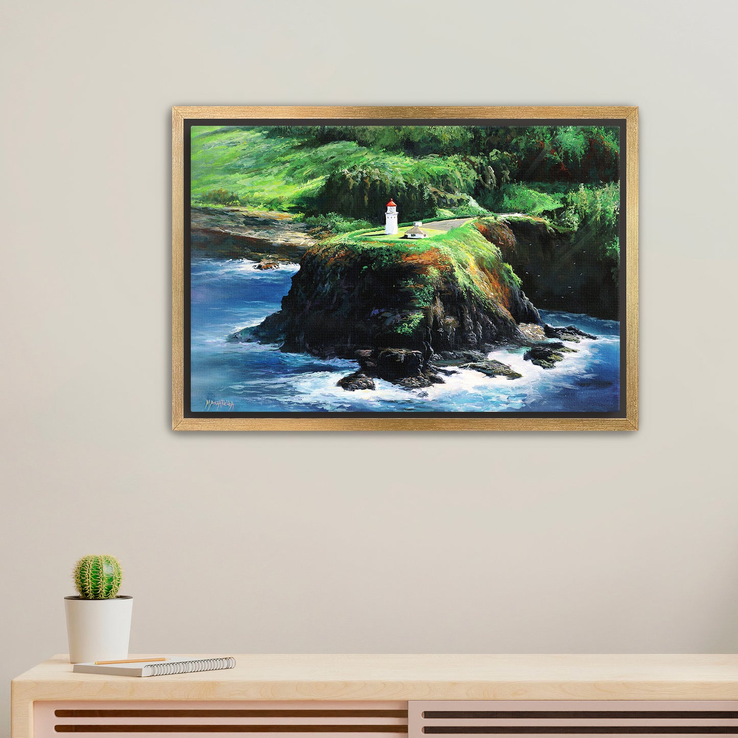 Kilauea Lighthouse - Giclée on Canvas