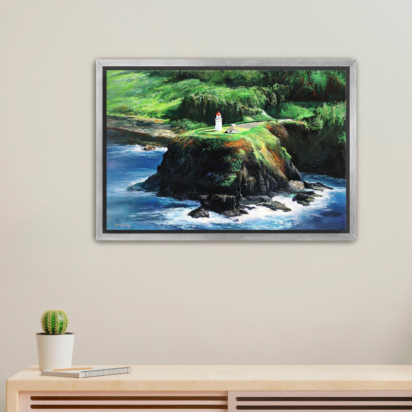 Kilauea Lighthouse - Giclée on Canvas