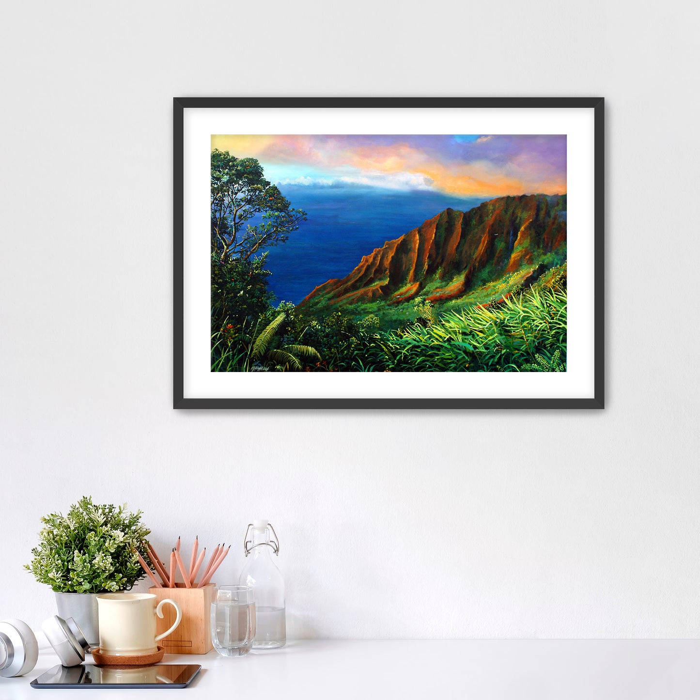 Kalalau Valley Lookout - Giclée on Paper