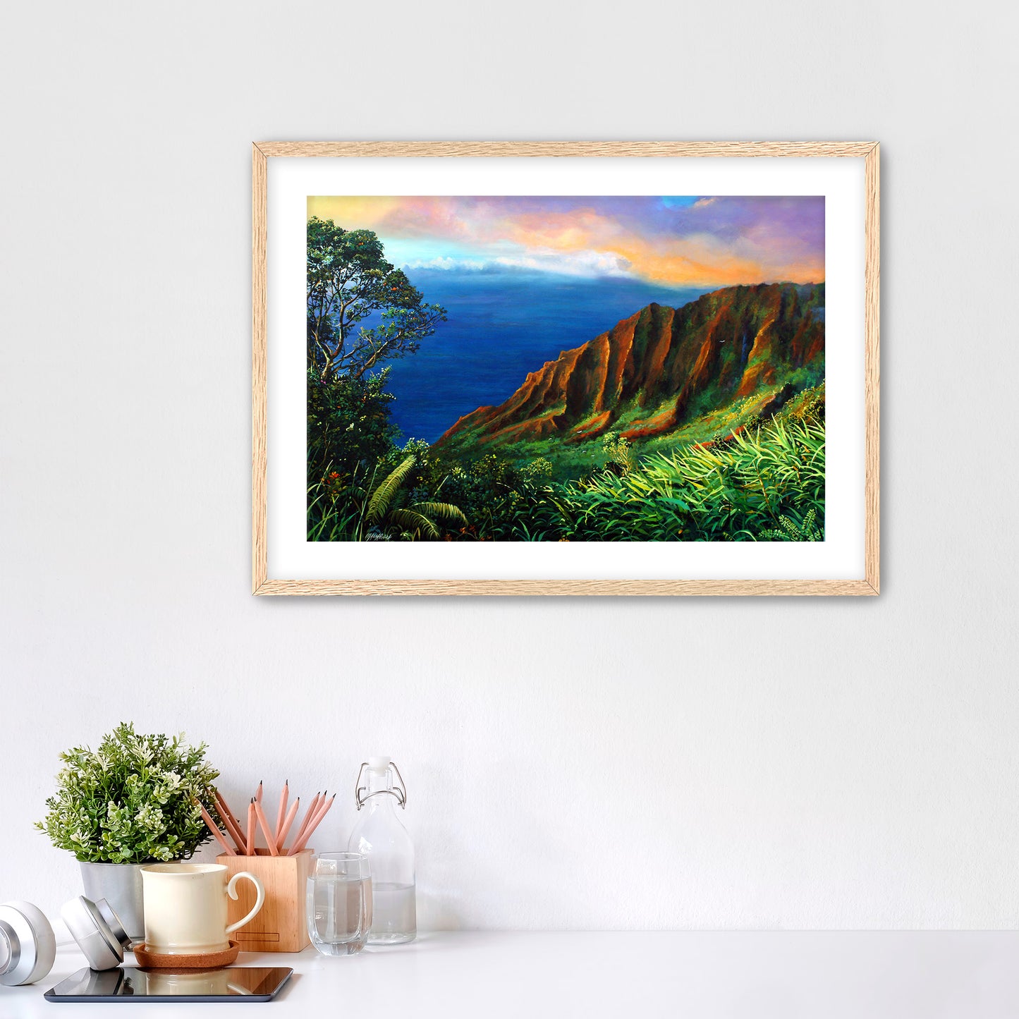 Kalalau Valley Lookout - Giclée on Paper