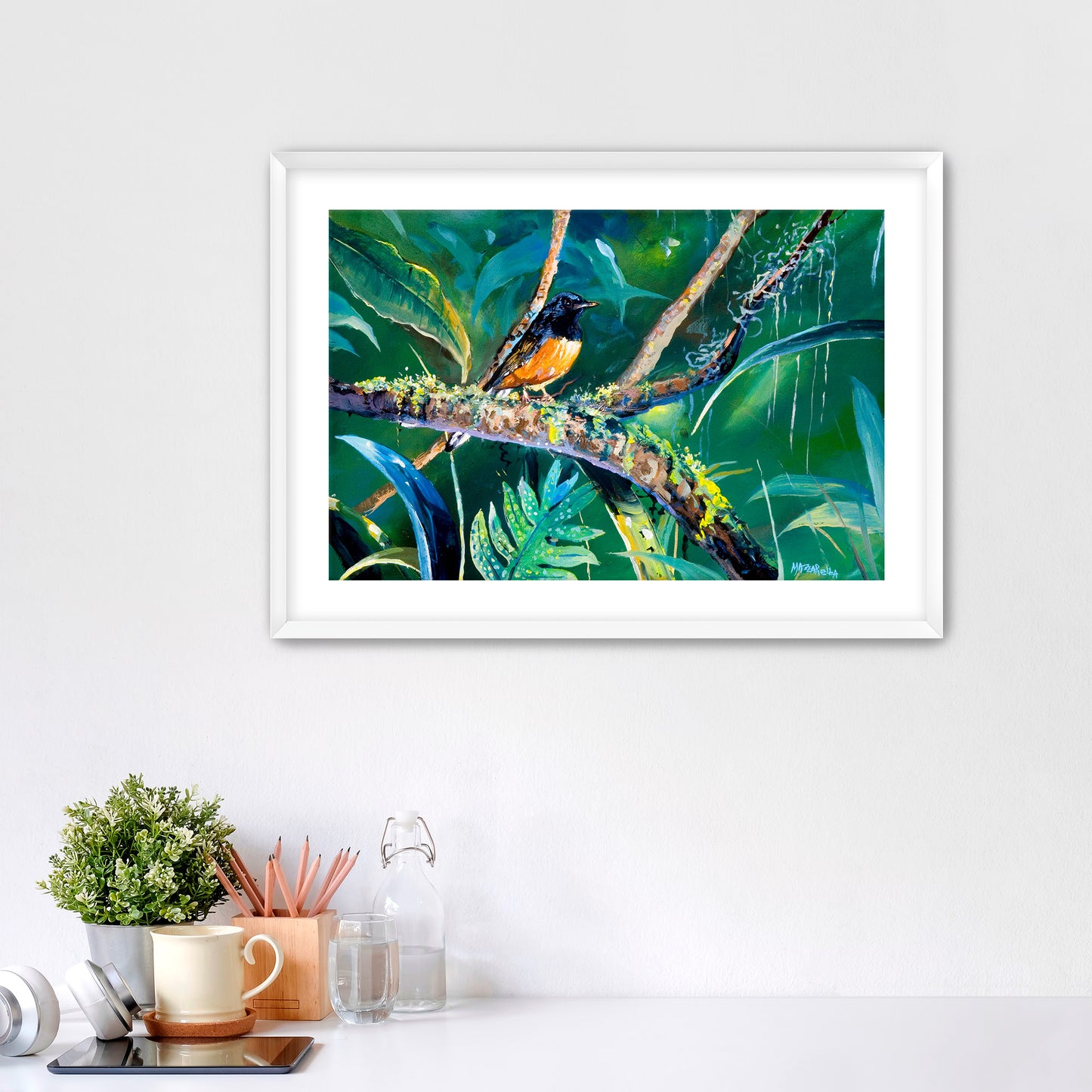 Shama's Emerald Forest - Giclée on Paper