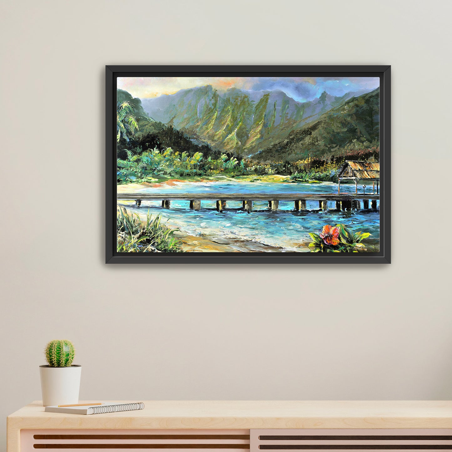 Hanalei's Timeless Beauty - Giclée on Canvas