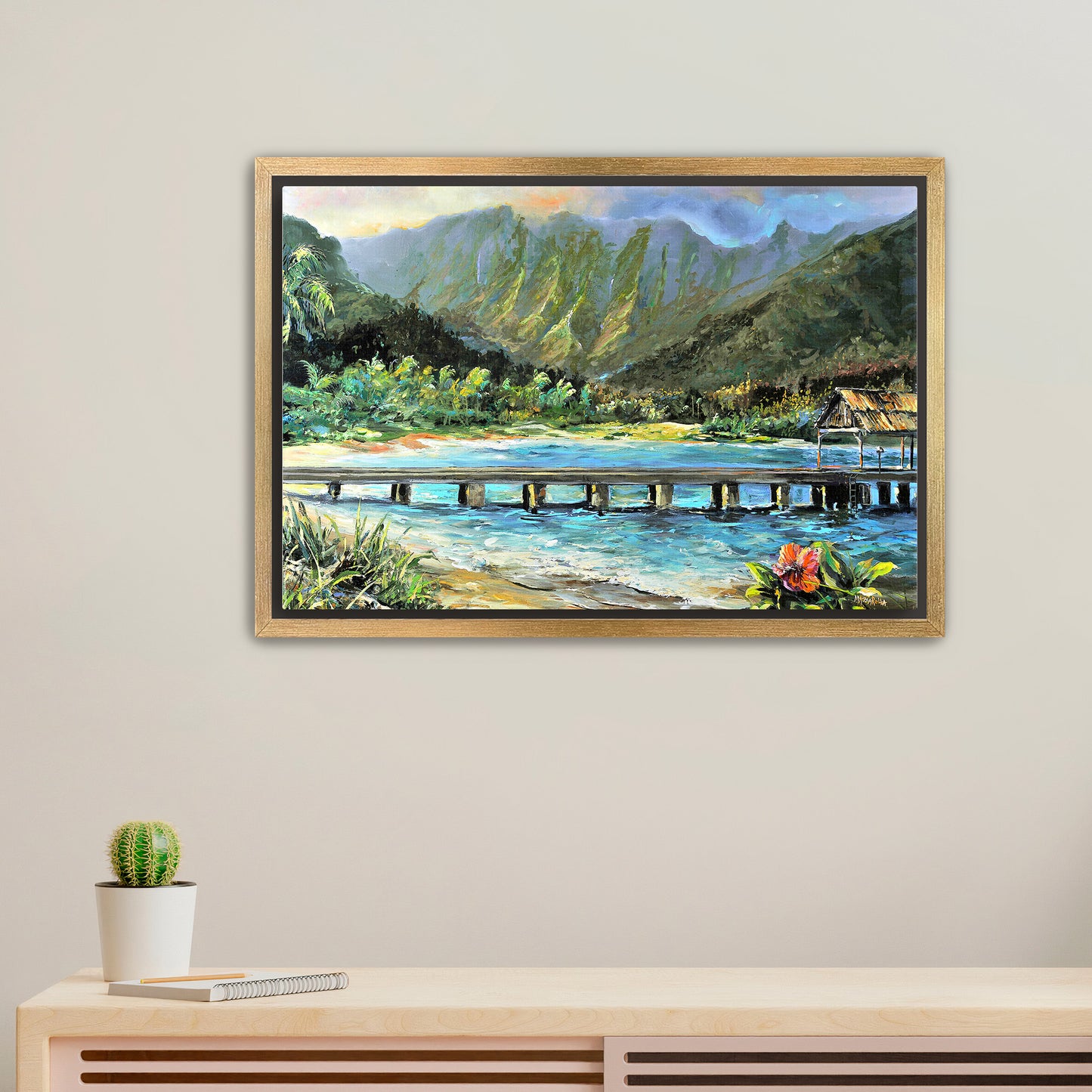 Hanalei's Timeless Beauty - Giclée on Canvas