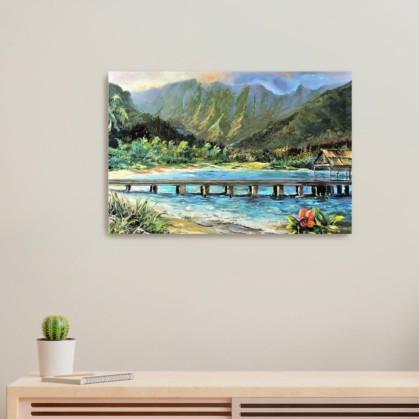 Hanalei's Timeless Beauty - Giclée on Canvas