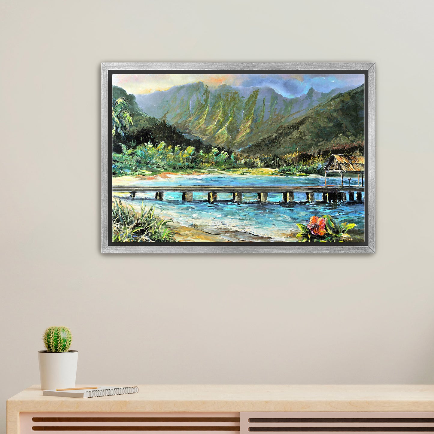 Hanalei's Timeless Beauty - Giclée on Canvas