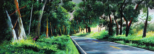 Koloa Tree Tunnel - Giclée on Canvas