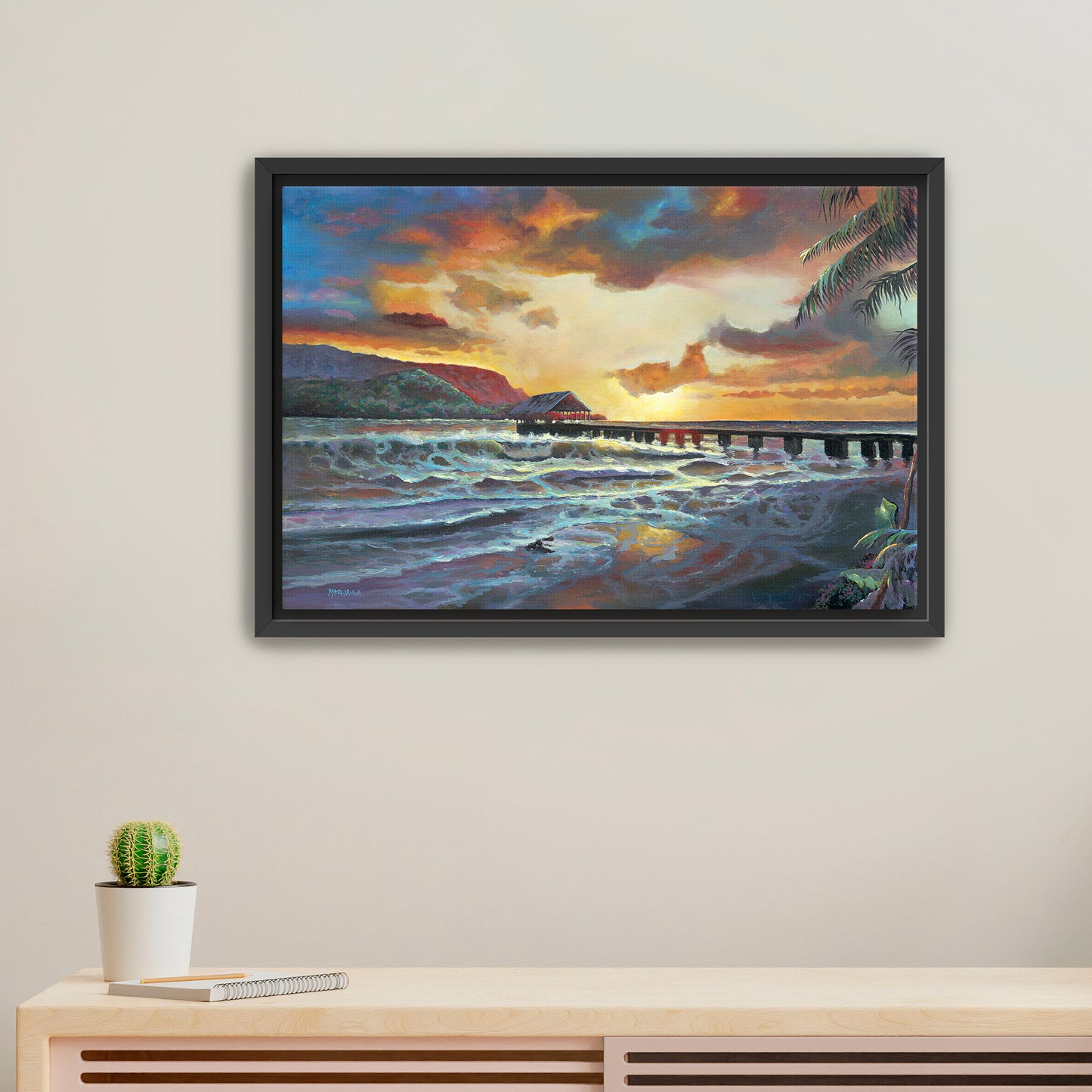 Aloha Friday in Hanalei - Giclée on Canvas