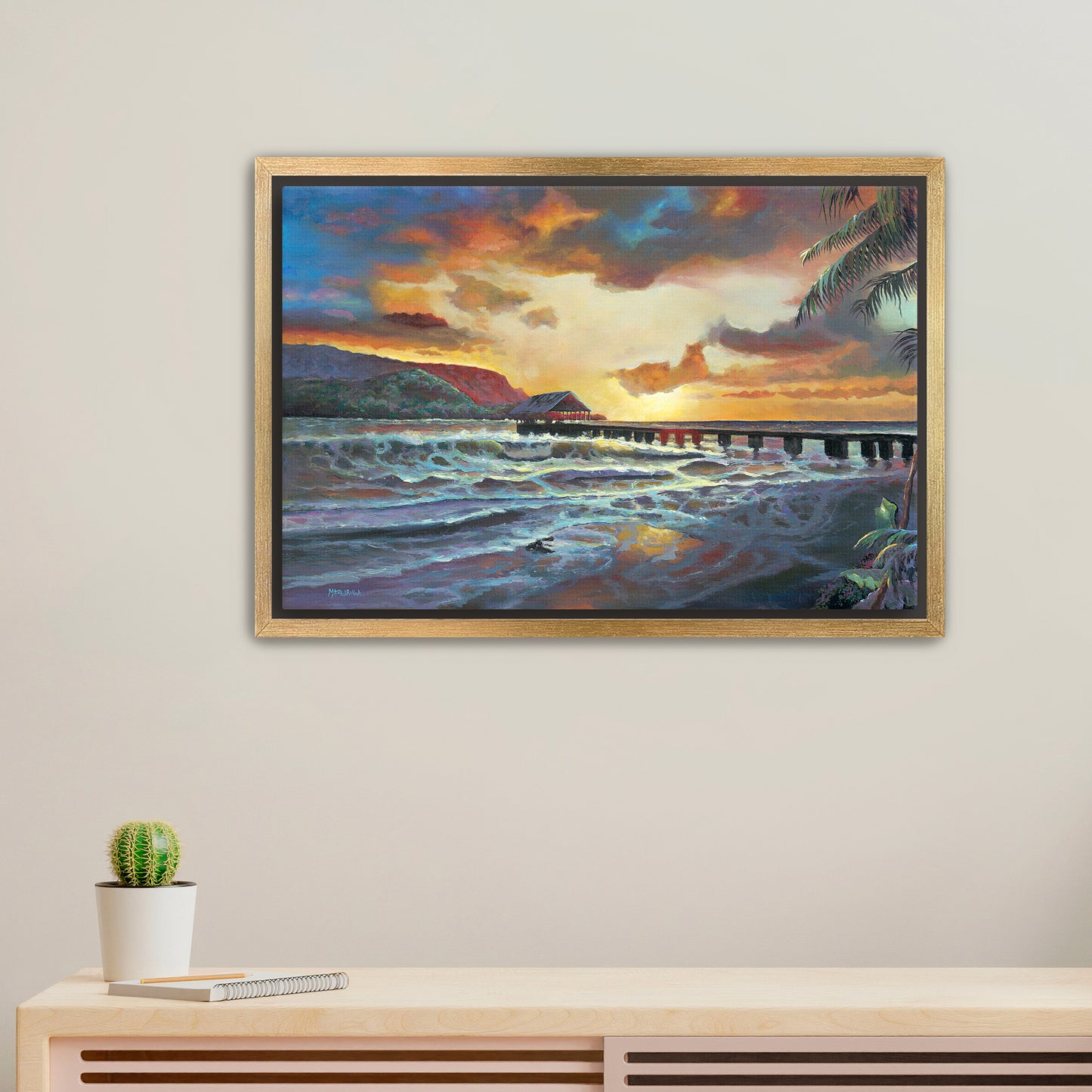 Aloha Friday in Hanalei - Giclée on Canvas