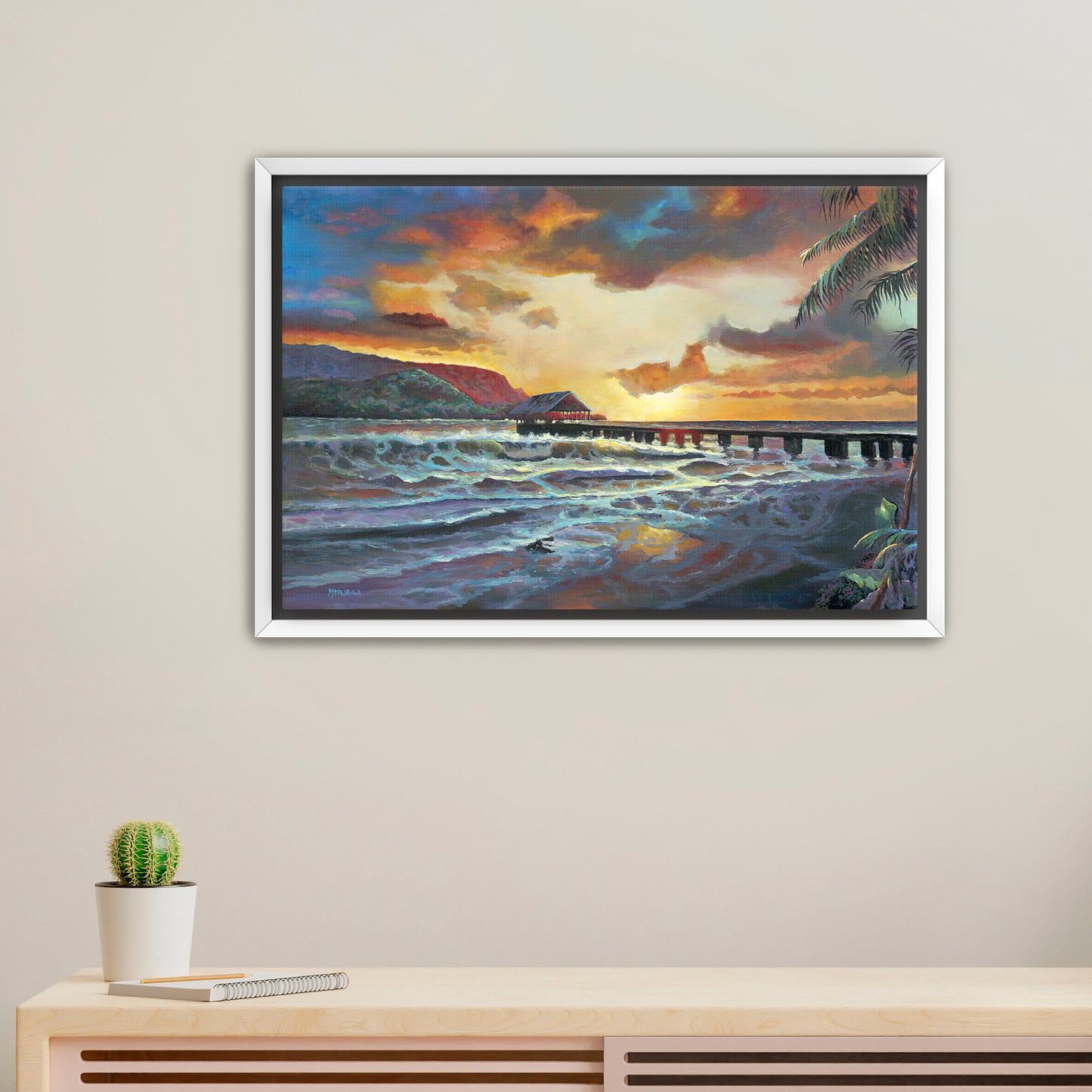 Aloha Friday in Hanalei - Giclée on Canvas