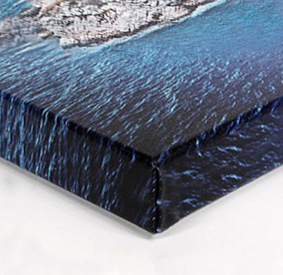 Moonlit Wave - Giclée on Canvas