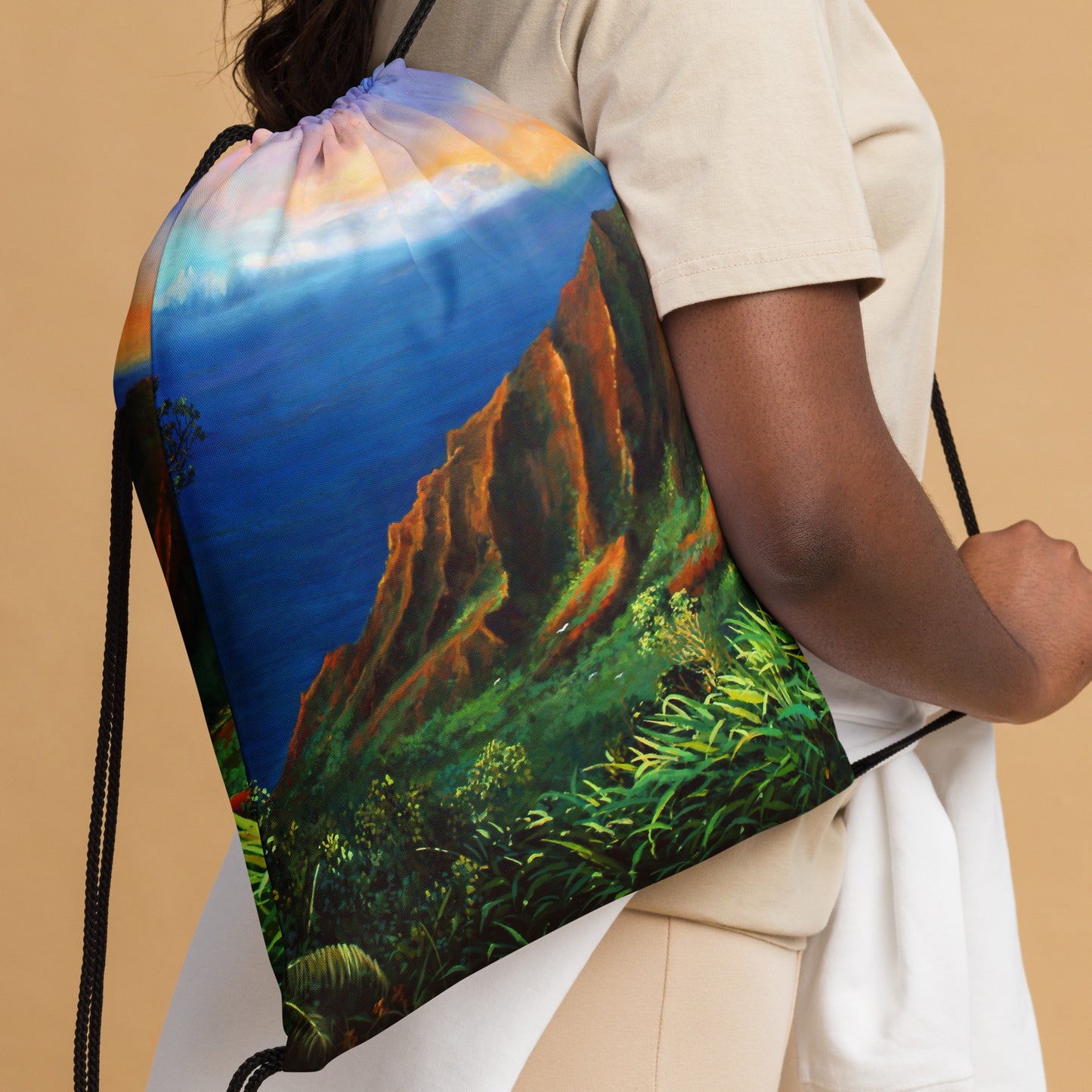 Kalalau Valley - Drawstring bag